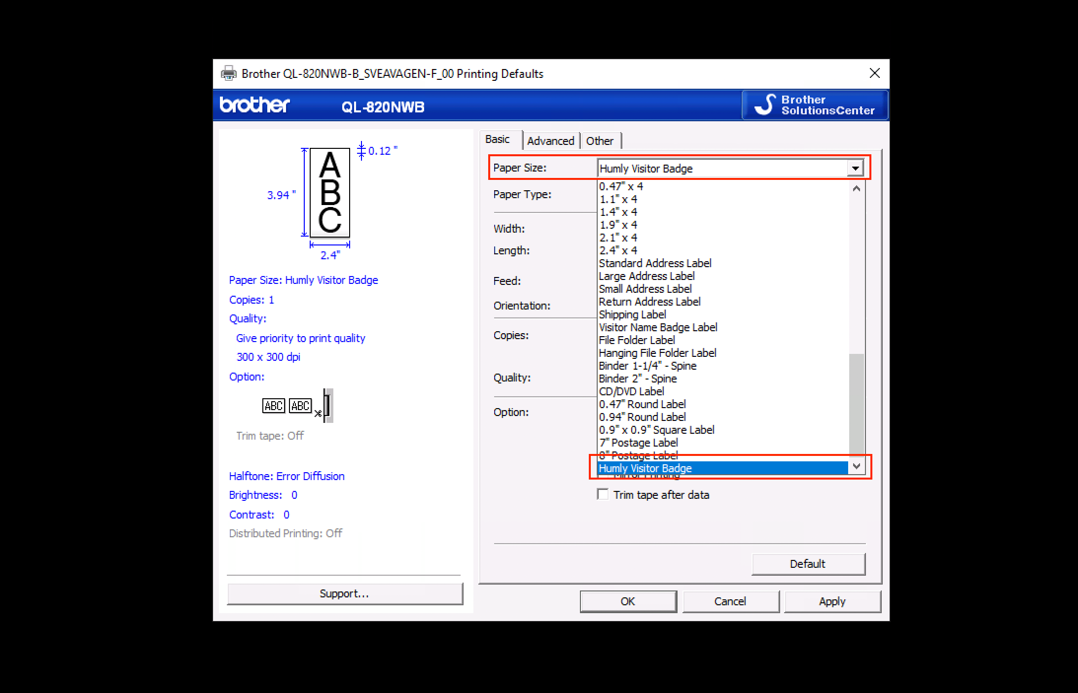 How to Install & Configure the Brother QL-820NWB Visitor Badge Printer